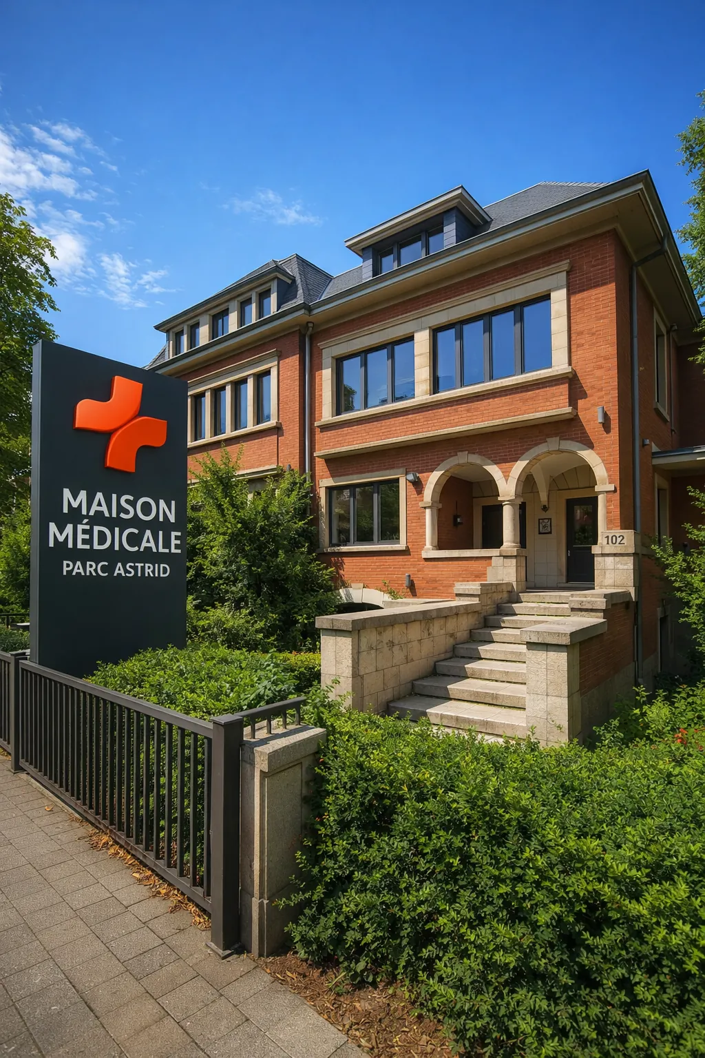 Maison Médicale Parc Astrid — bâtiment Avenue du Roi-Soldat 102, Anderlecht