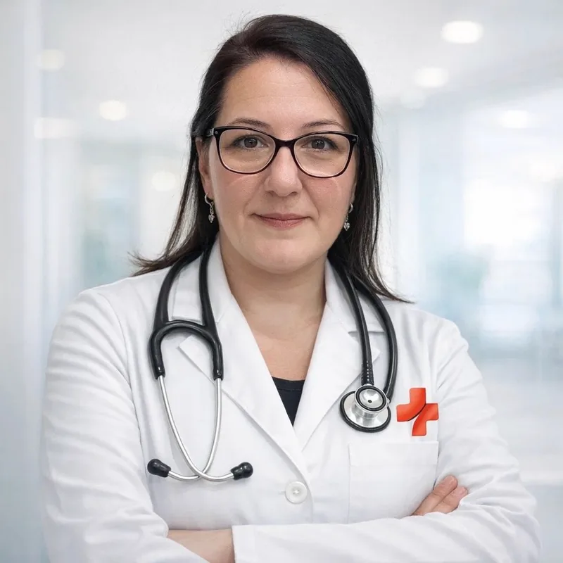 Dr. Derya CABBAROGLU — Médecin — formée en médecine d'urgence (Université Ege, Izmir)